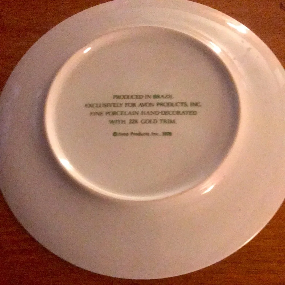 1978 Avon Plate